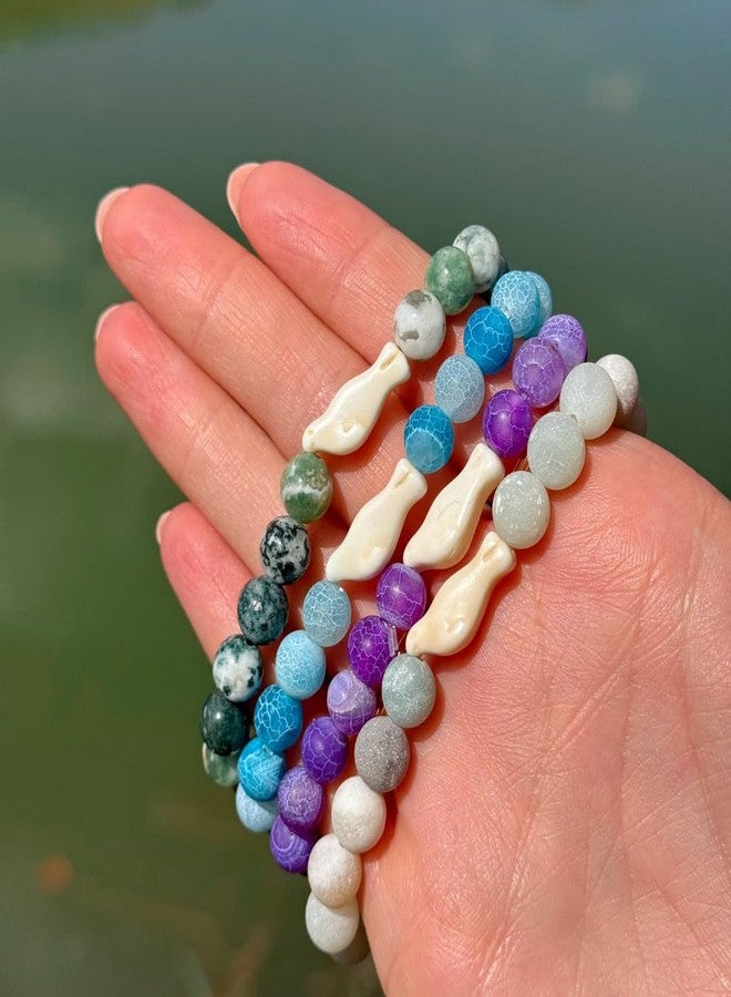 Fahlo Glide Seal Tracking Bracelet, Elastic, supports UC Santa Cruz Beltran Lab + Seymour Marine Discovery Center, one size fits most for Men and Women (Aqua Blue) - Image 4